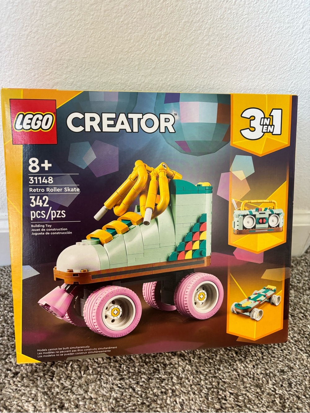 Lego Creator Retro Roller Skate 3 in 1. BRAND NEW unopened box!